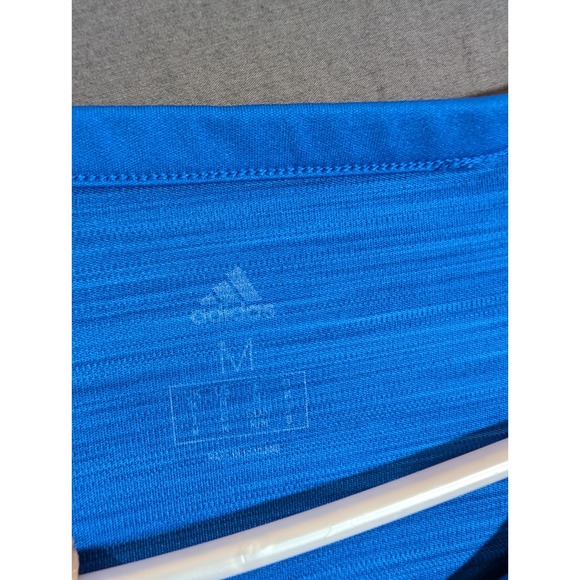 Adidas Men Sz M Blue AERO READY Tank Top Athletic Gym Workout Sleeveless - Picture 3 of 10